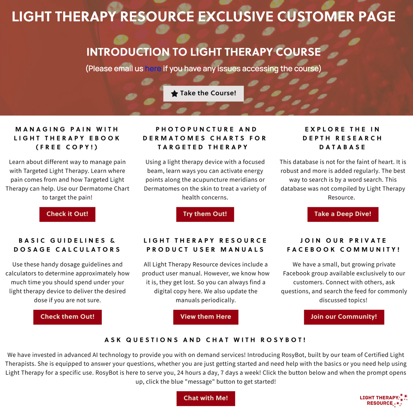 Introduction to Light Therapy Package