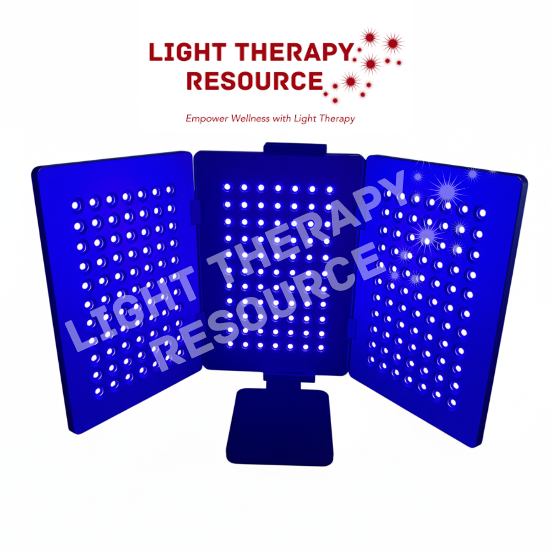 Premium Foldable Flip Panel - Portable 3 Wavelength Red Light Therapy System