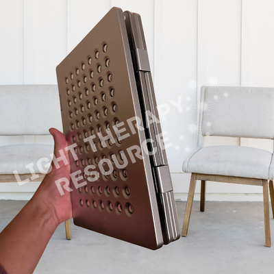 Premium Foldable Flip Panel - Portable 3 Wavelength Red Light Therapy System