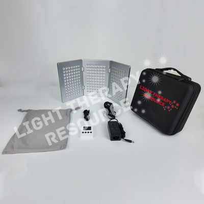 Premium Foldable Flip Panel - Portable 3 Wavelength Red Light Therapy System