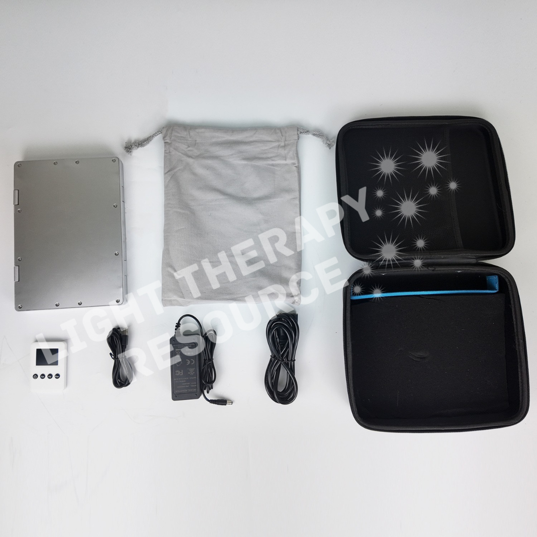 Premium Foldable Flip Panel - Portable 3 Wavelength Red Light Therapy System