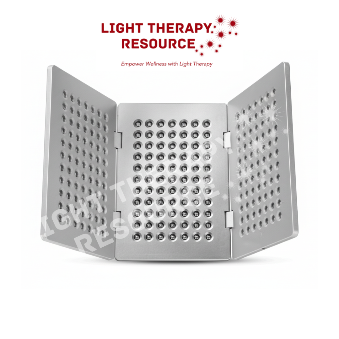Premium Foldable Flip Panel - Portable 3 Wavelength Red Light Therapy System