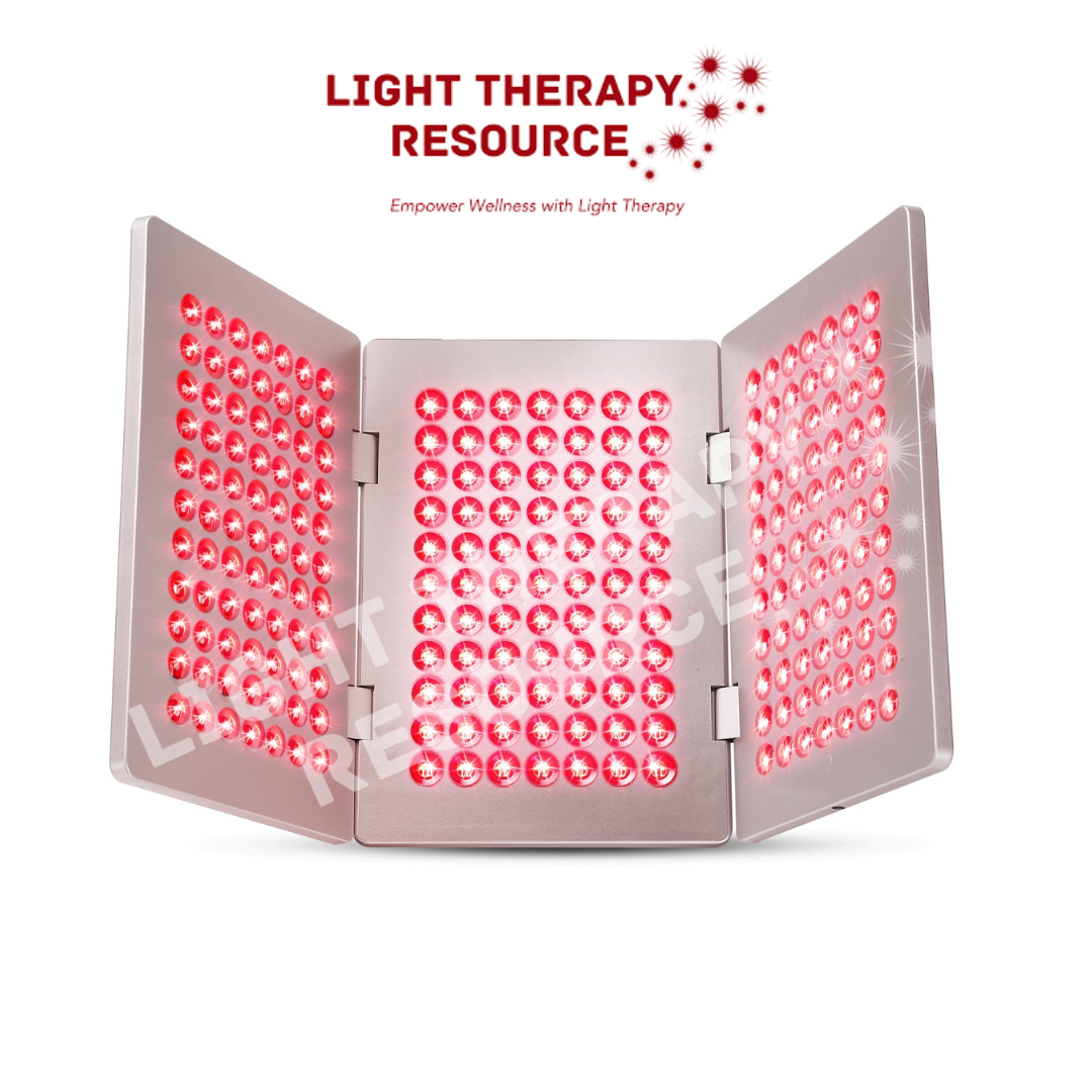 Premium Foldable Flip Panel - Portable 3 Wavelength Red Light Therapy System