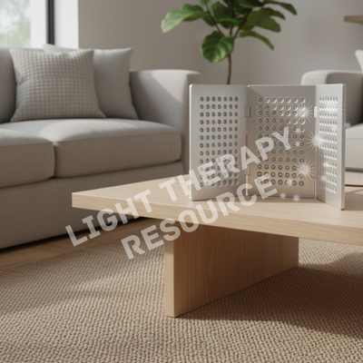 Premium Foldable Flip Panel - Portable 3 Wavelength Red Light Therapy System