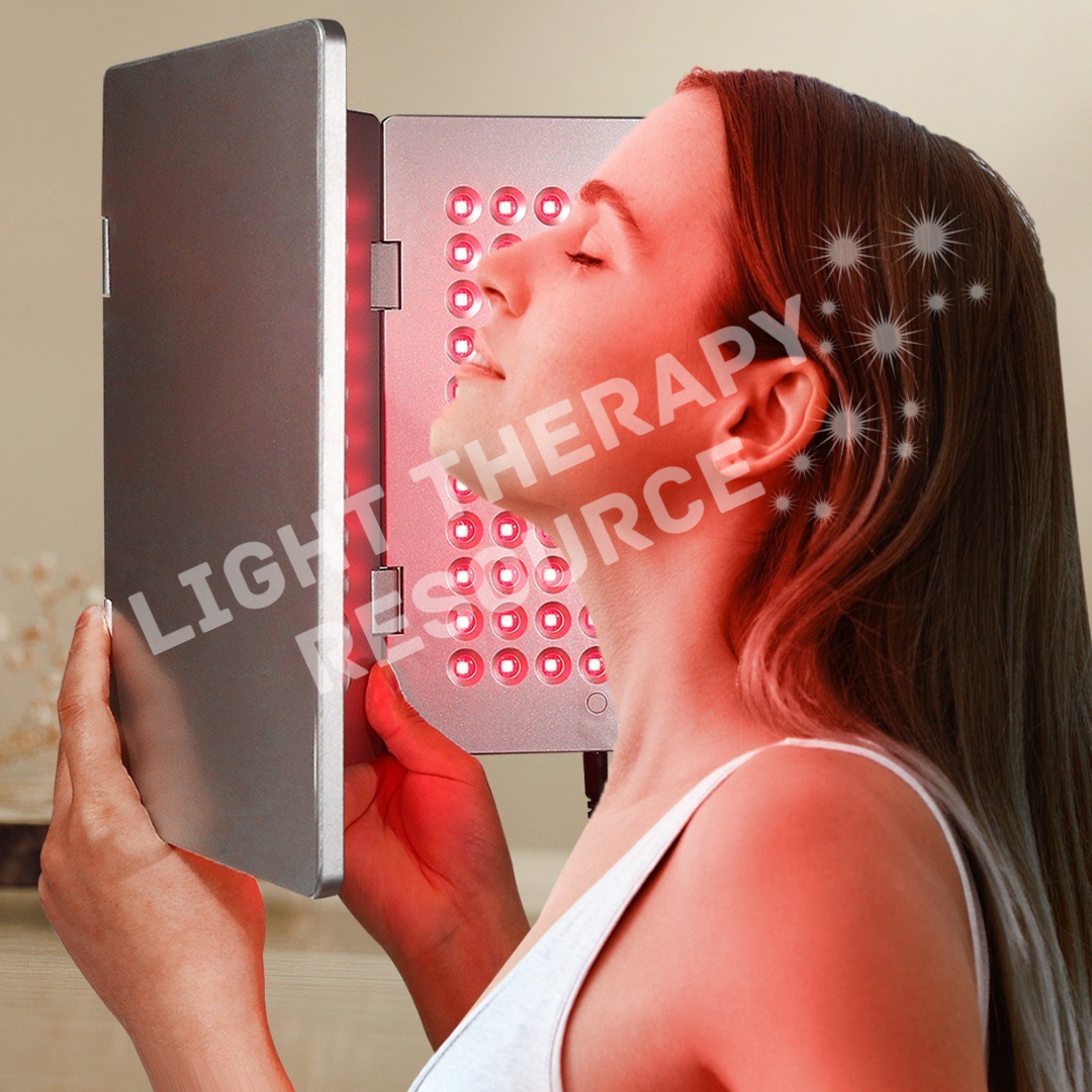 Premium Foldable Flip Panel - Portable 3 Wavelength Red Light Therapy System