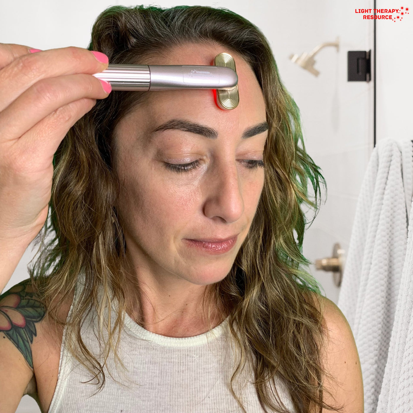 LED Red Light Facial Wand - Light Therapy Resource
