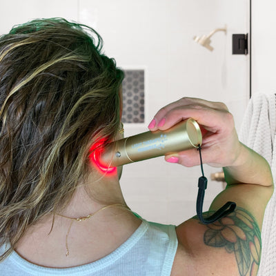 Red Light Therapy Handheld Torch (Upgraded w/ extras!) - Light Therapy Resource